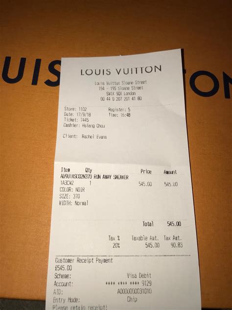 lost my louis vuitton receipt|false Louis Vuitton receipt.